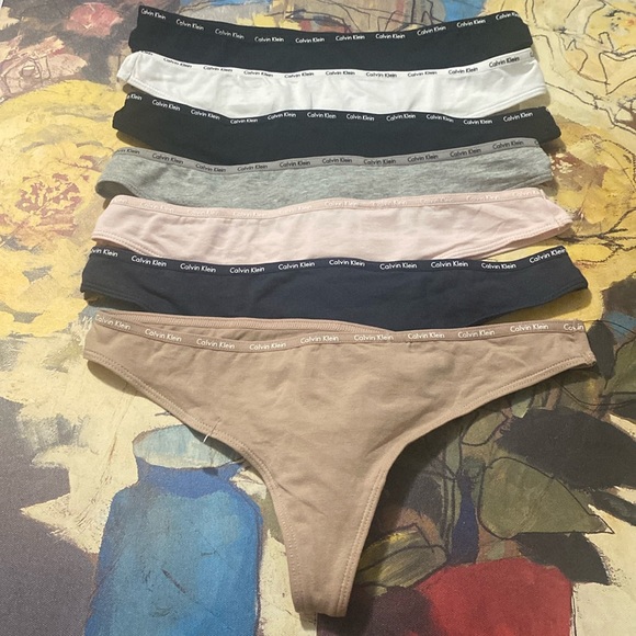📬SHIPS SAME DAY📦 7 Calvin Klein Thongs